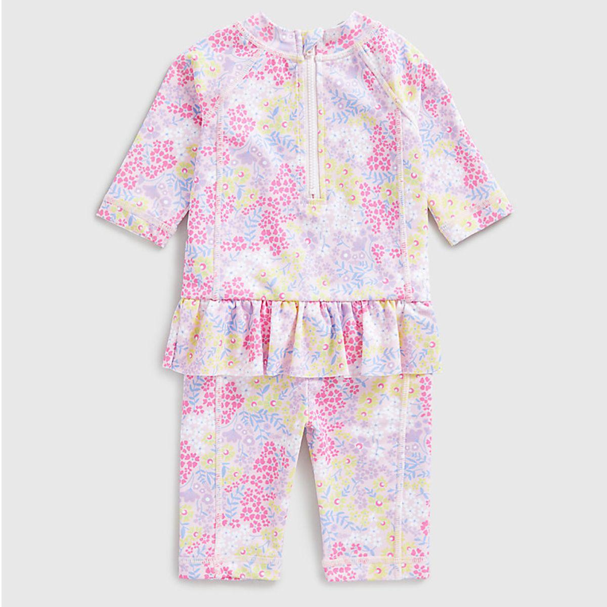 Mothercare Baby Girl Ditsy Sunsafe Suit UPF50+ Mothercare 👶